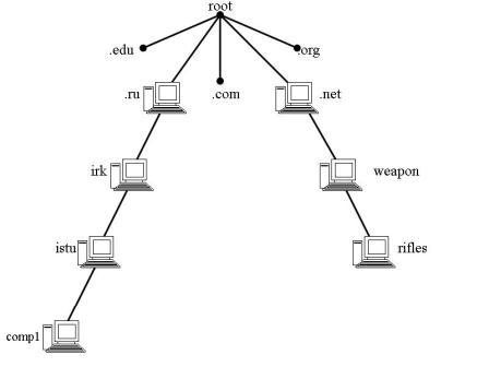 Структура DNS